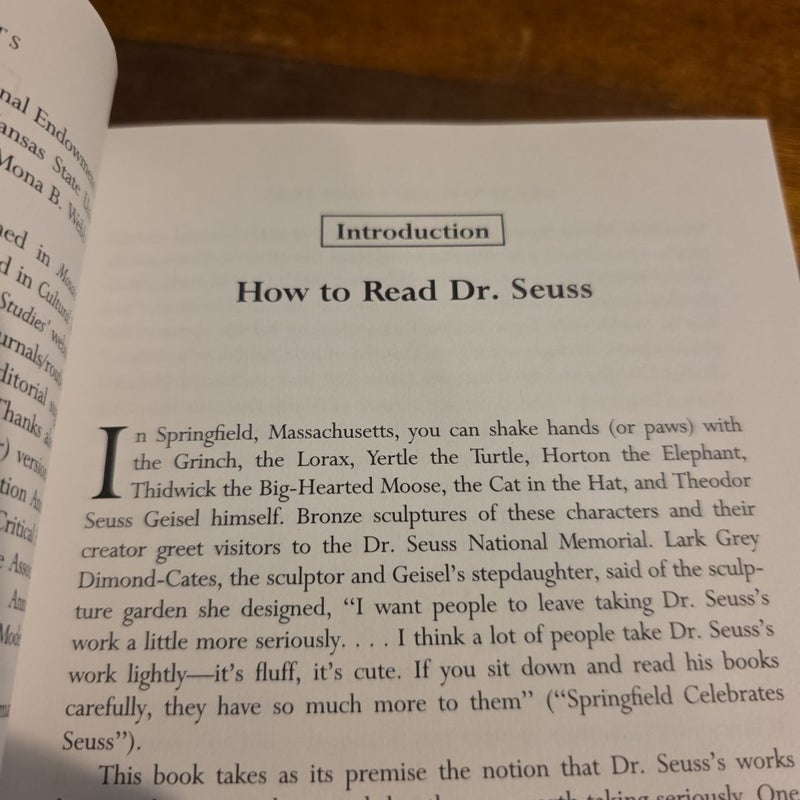 Dr. Seuss: American Icon (ex-library)