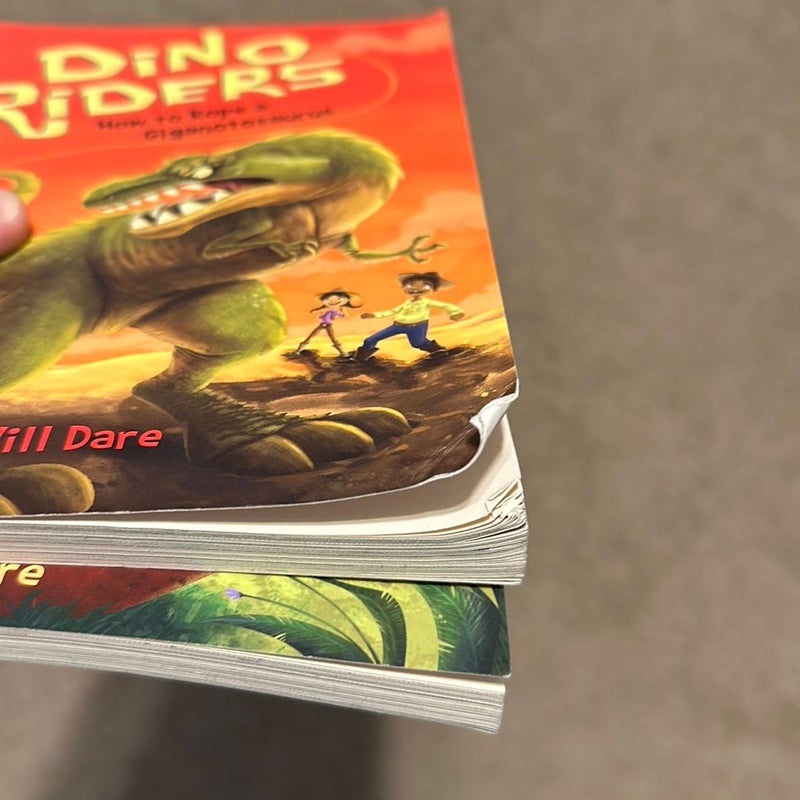 Dino Riders books 1-3