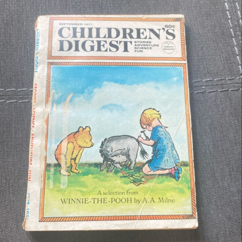 Children’s Digest a selection from Winnie the Pooh 