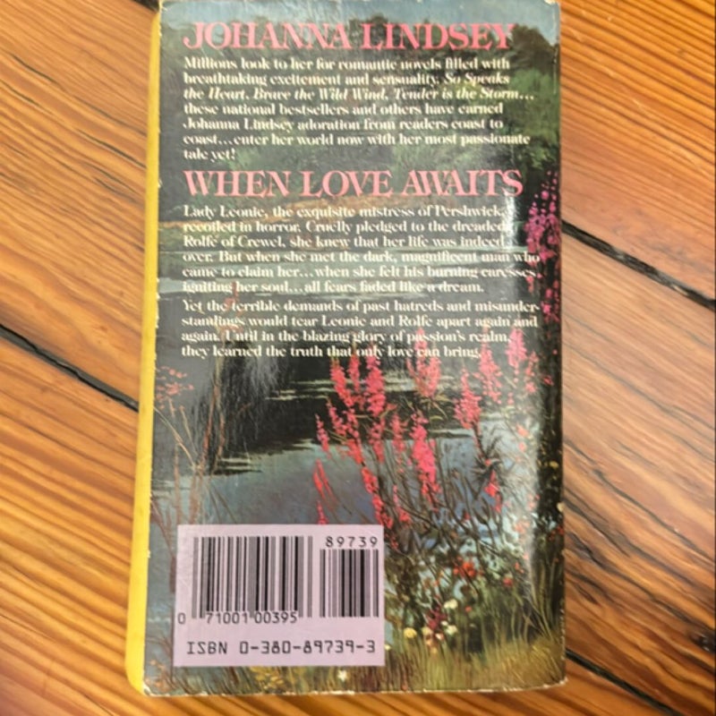 When Love Awaits - Vintage Clinch, 1st Ed