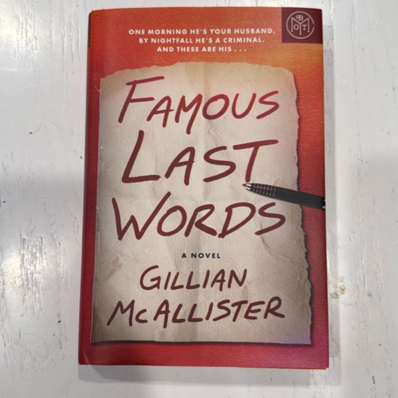 Famous Last Words