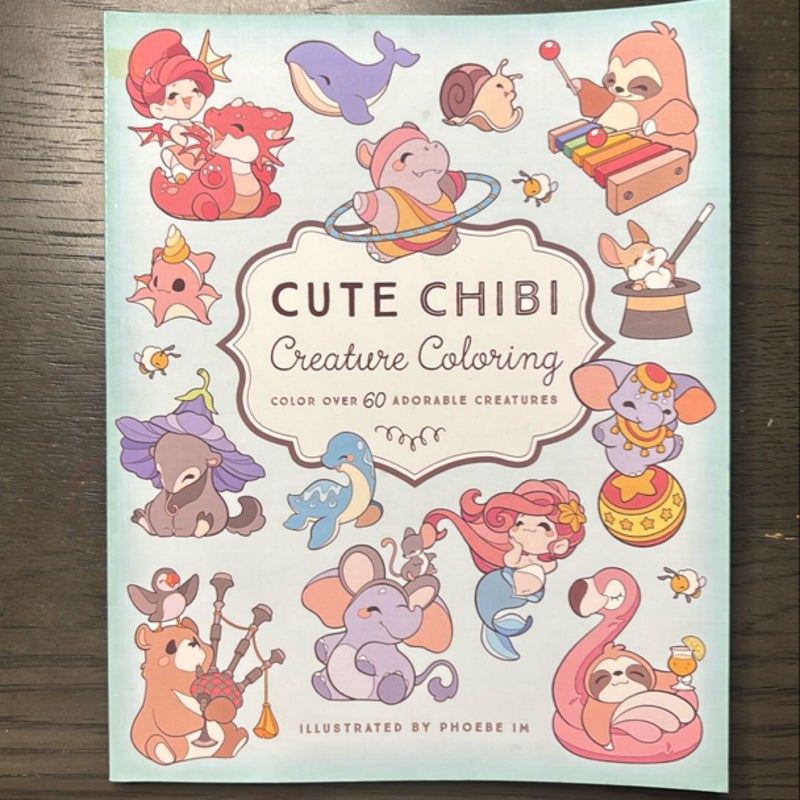 Cute Chibi Creature Coloring