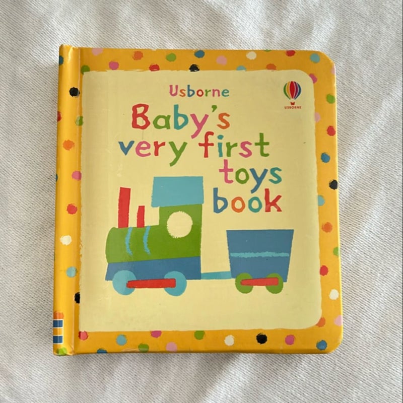 Usborne Baby's Very First Toys Book