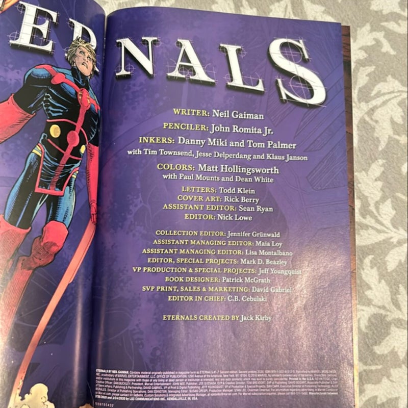 Eternals by Neil Gaiman