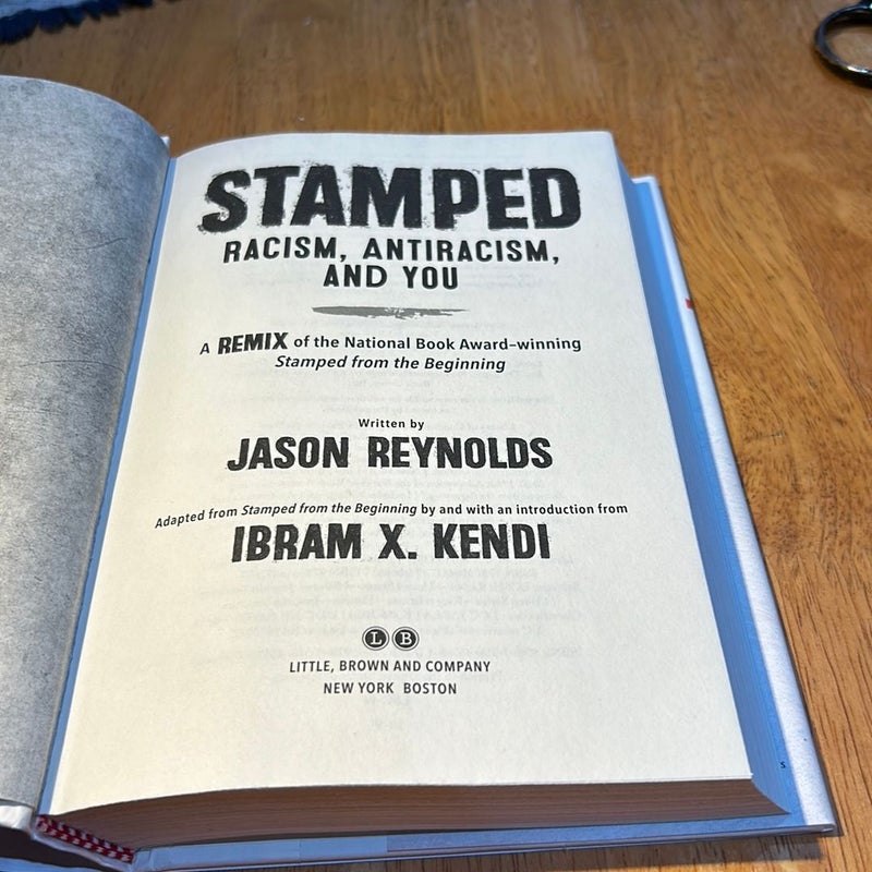 Award winner * Stamped: Racism, Antiracism, and You