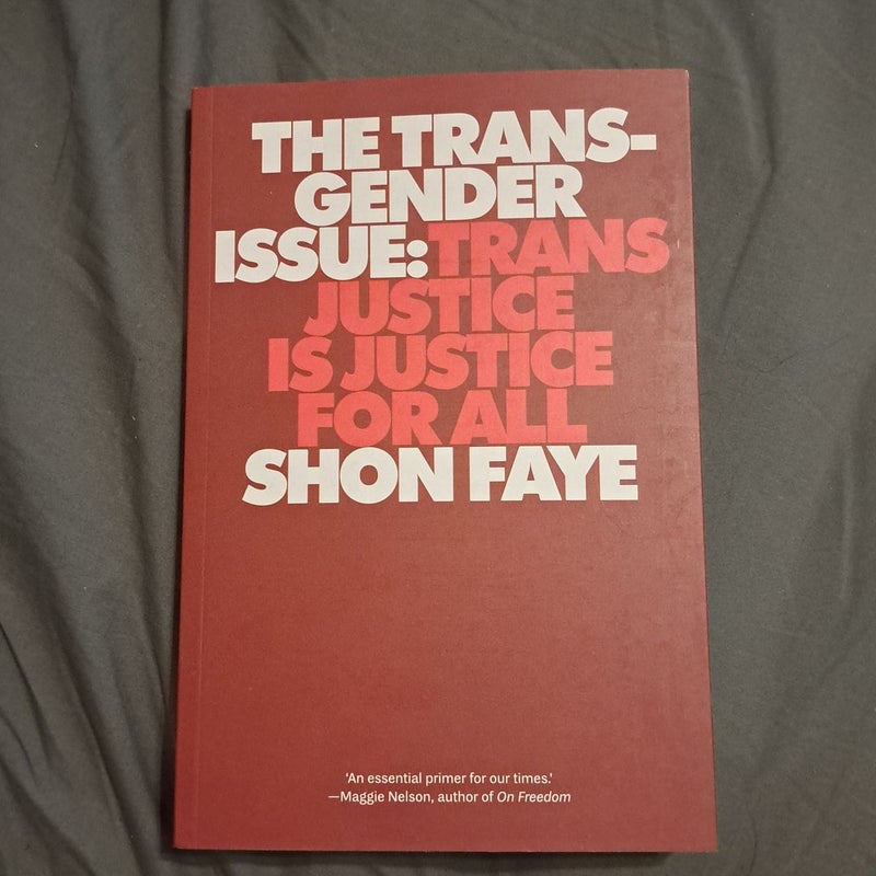 The Transgender Issue