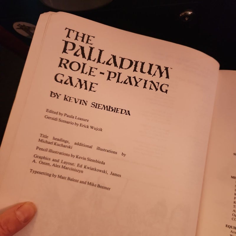 The Palladium Role-Playing Game