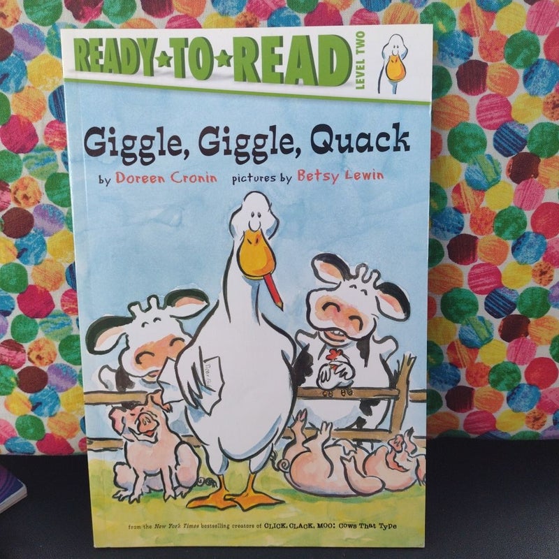 Giggle, Giggle, Quack (Ready-To-Read Level 2)