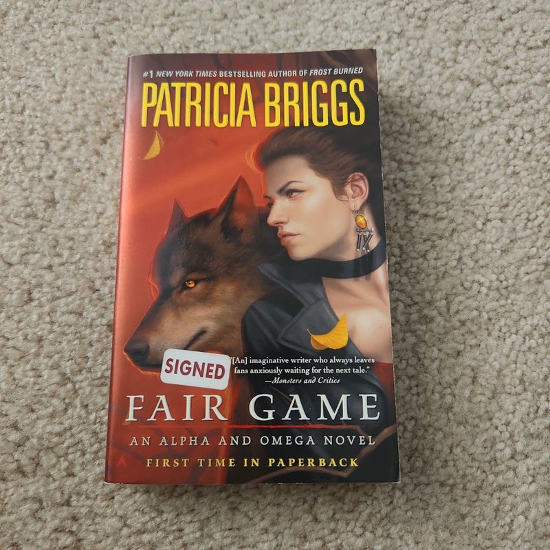 Fair Game **Signed 