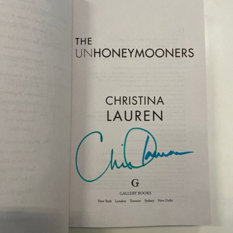 SIGNED The Unhoneymooners