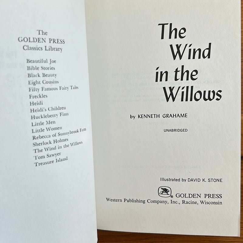The wind in the Willows (vintage)