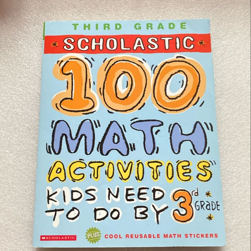 100 Math Activities Kids Need to Do by 3rd Grade