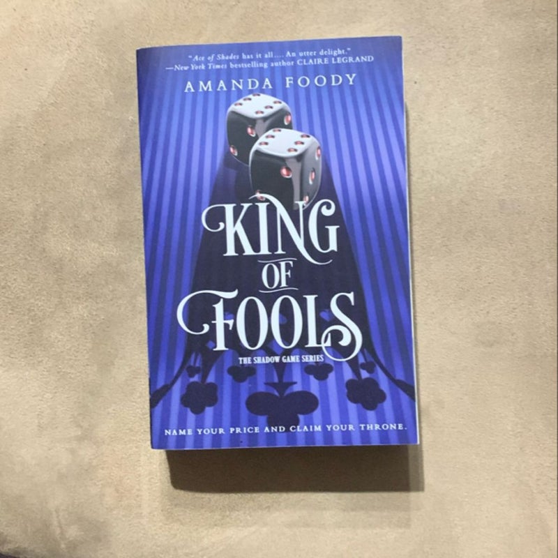 King of Fools [SIGNED BY AUTHOR]