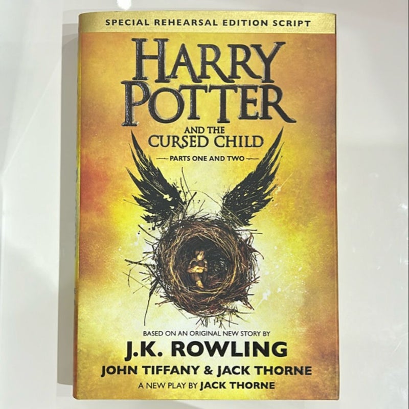 Harry Potter and the Cursed Child Parts One and Two (Special Rehearsal Edition Script)