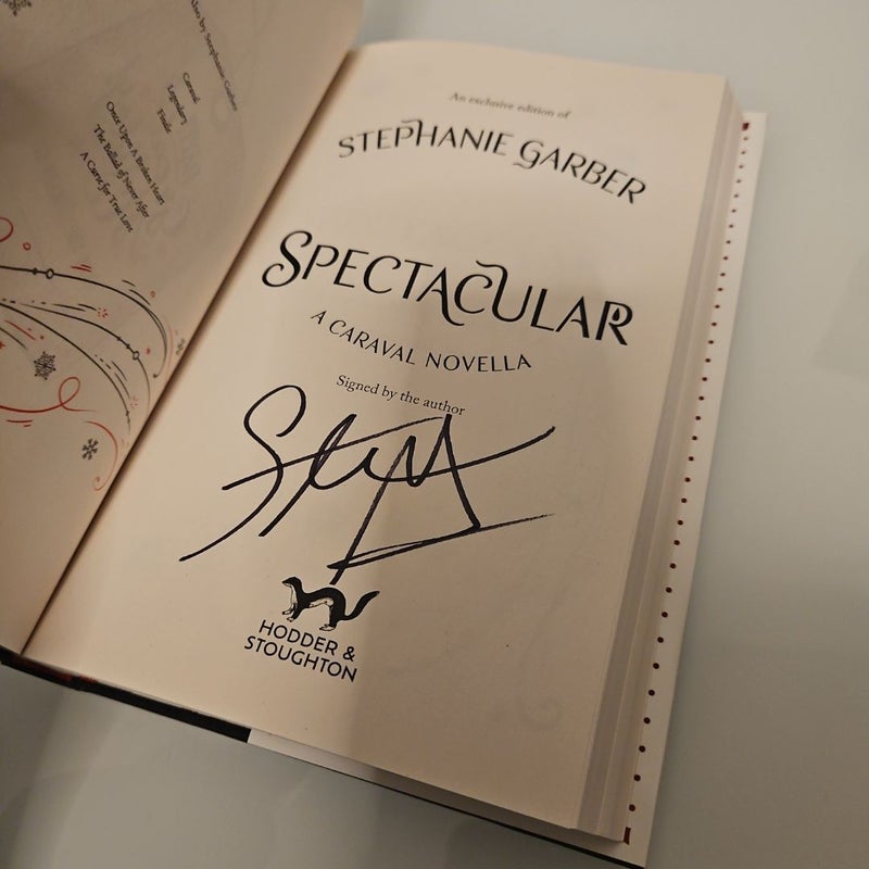 Waterstone's Exclusive Edition: Spectacular SIGNED