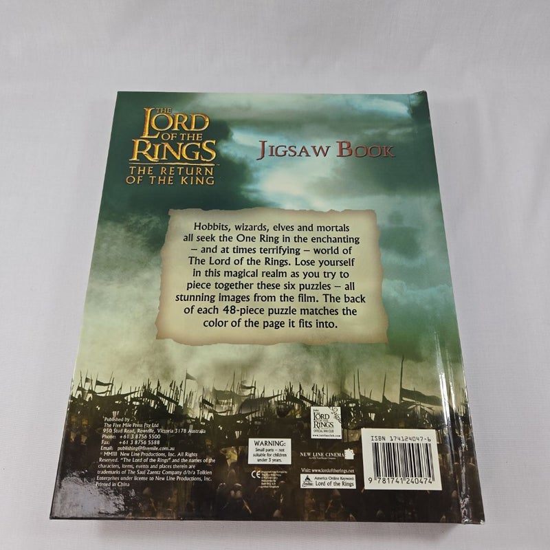 The Lord of the Rings - The Return of the King Jigsaw Book