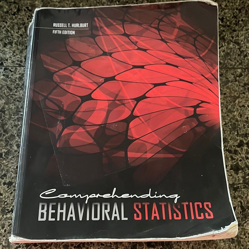 Comprehending Behavioral Statistics