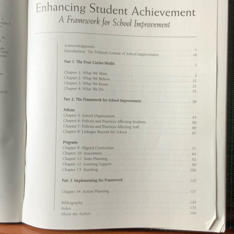 Enhancing Student Achievement