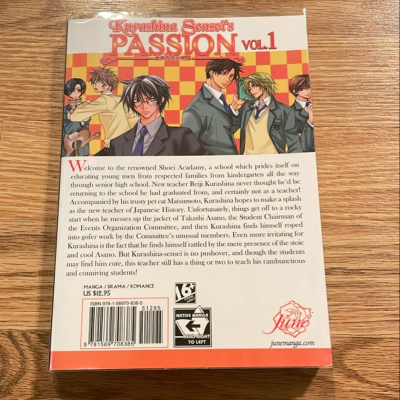 Kurashina Sensei's Passion, Vol 1