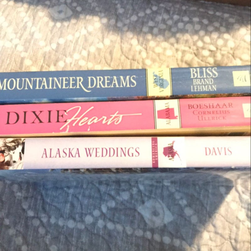 Alaska Weddings, Mountaineer Dreams, Dixie Heart