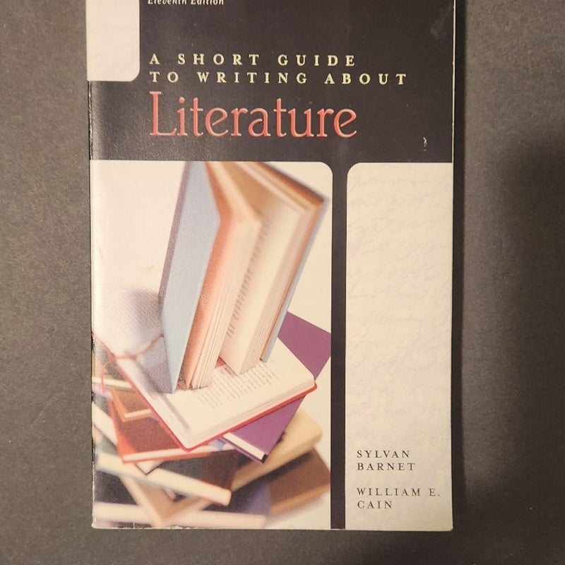 Writing about Literature