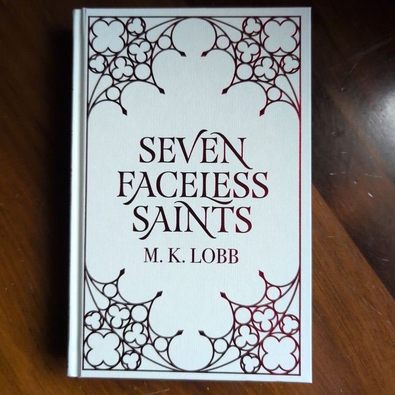 Seven Faceless Saints (Signed Fairyloot Edition)