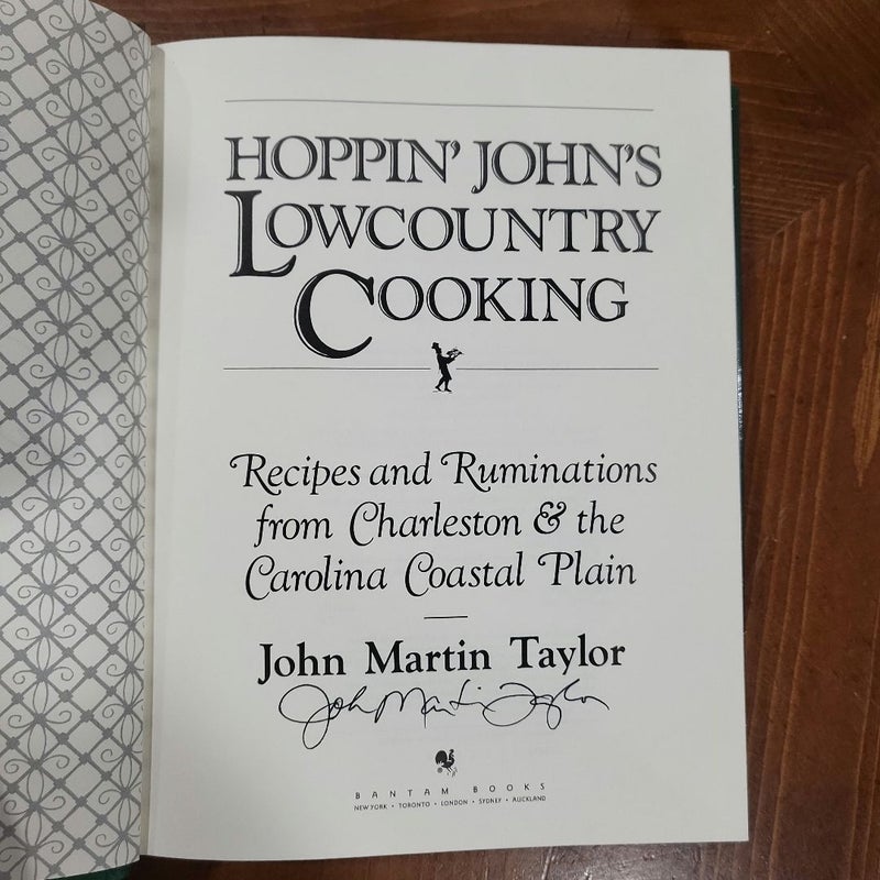 Hoppin' John's Low Country Cooking - Signed Copy
