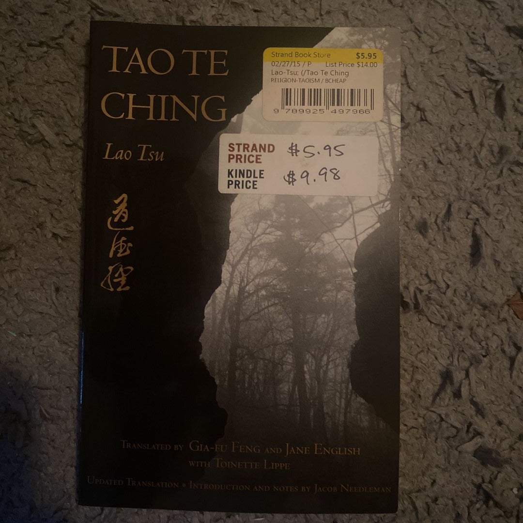 Tao Te Ching by Jane English; Toinette Lippe; Jacob Needleman; Lao Lao Tzu;  Gia-Fu Feng, Paperback