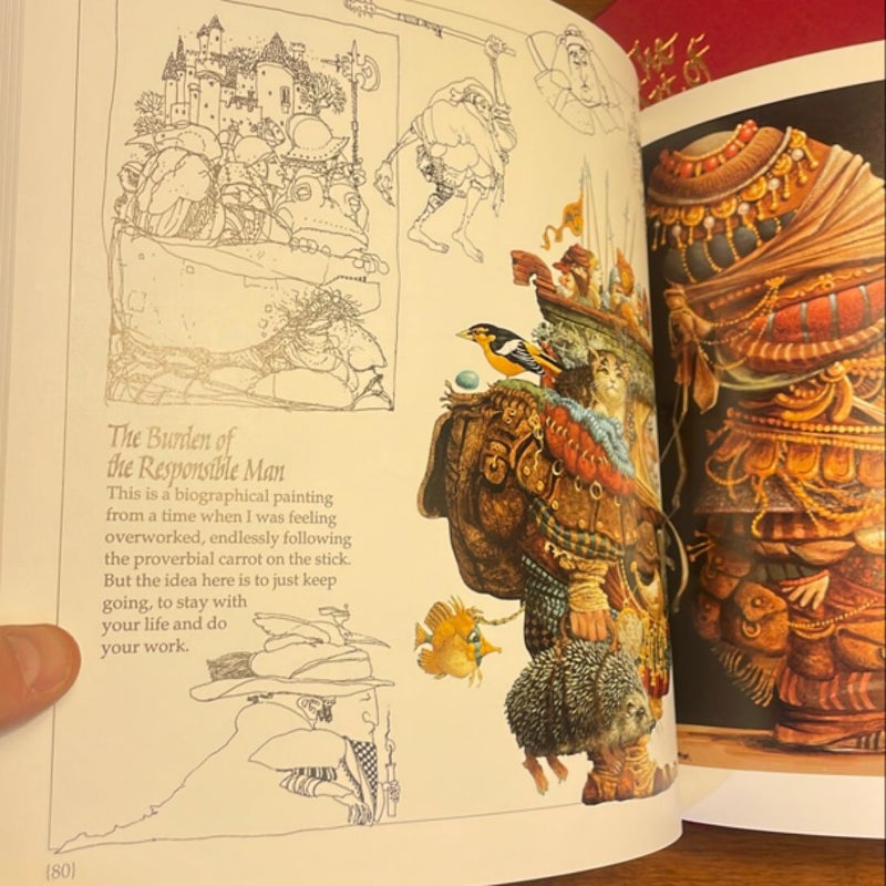 A Journey of the Imagination: The Art of James Christensen (1994, limited signed collector’s edition)