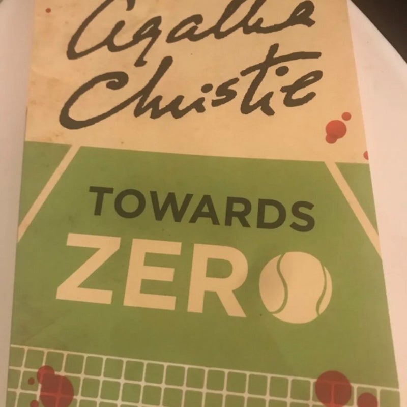 Towards Zero by Agatha Christie, Paperback, Brand New, 2011 New