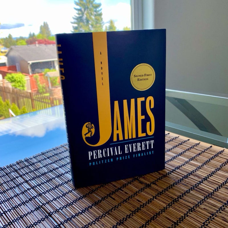 Signed 1st Edition ~ James ~ Percival Everett BRAND NEW { Erasure / American Fiction }