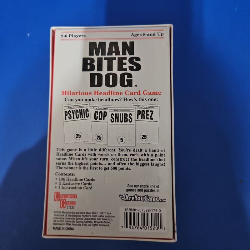 Moog World Gazette: MAN BITES DOG