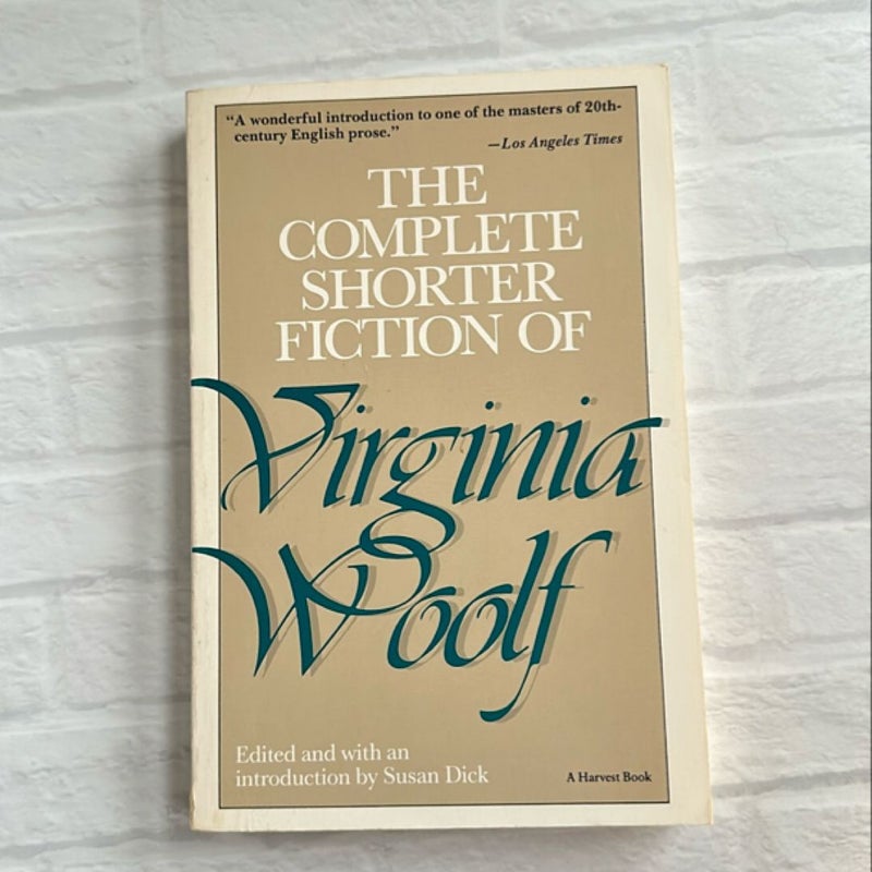 The Complete Shorter Fiction of Virginia Woolf