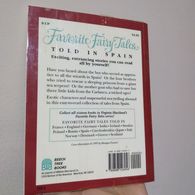 Favorite Fairy Tales Told in Spain by Virginia Haviland