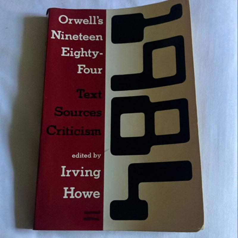 Orwell’s Nineteen Eighty - Four