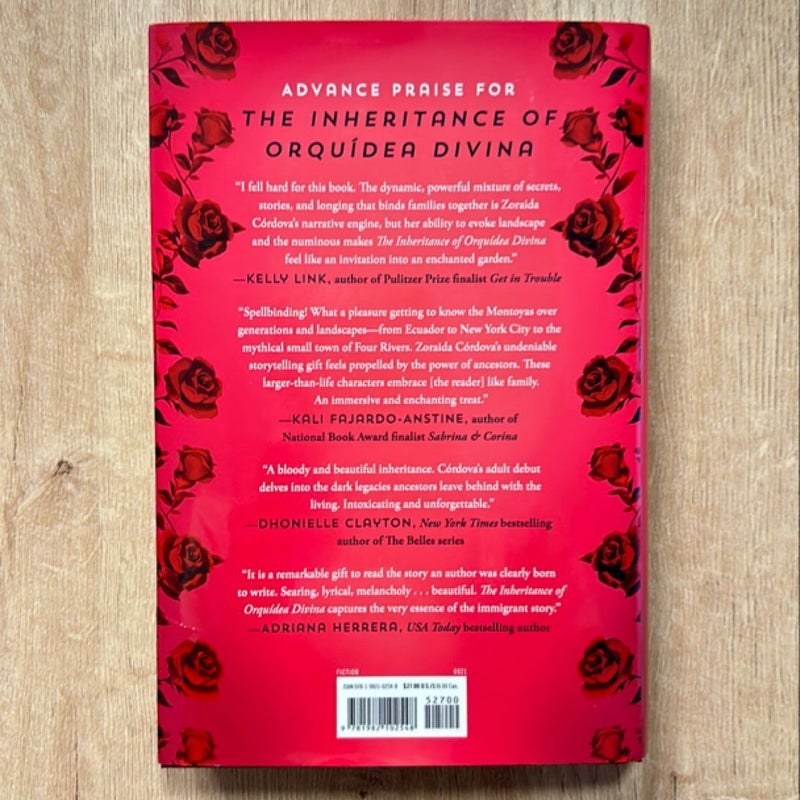 1st/1st ed. - The Inheritance of Orquídea Divina