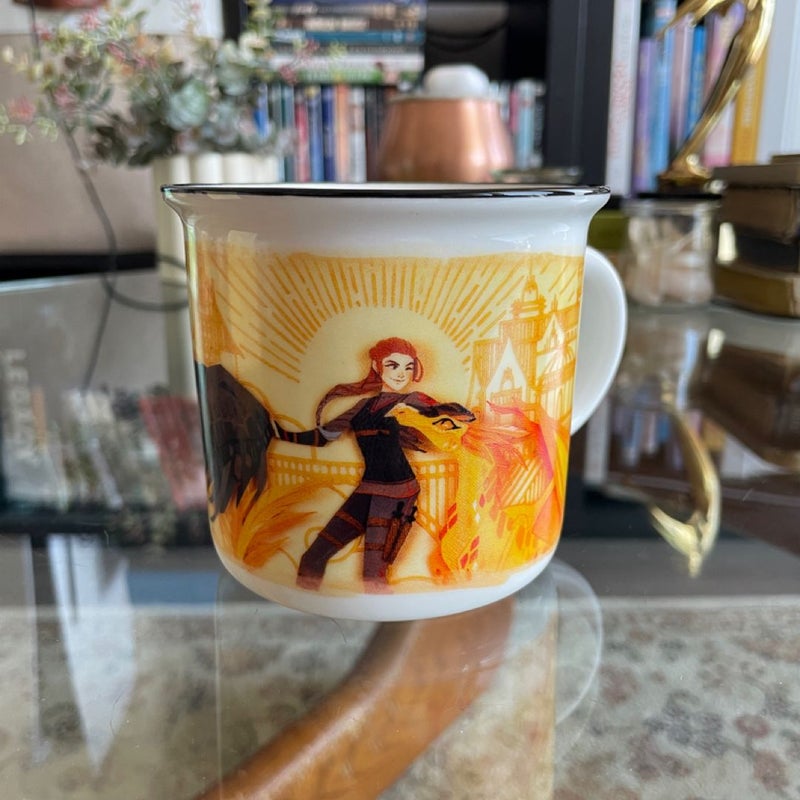 Illumicrate Fourth Wing Inspired Mug