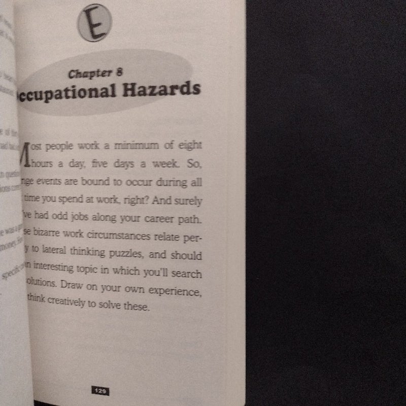 The Everything Lateral Thinking Puzzles Book