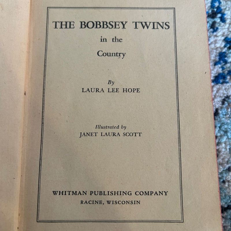 The Bobbsey Twins in the Country