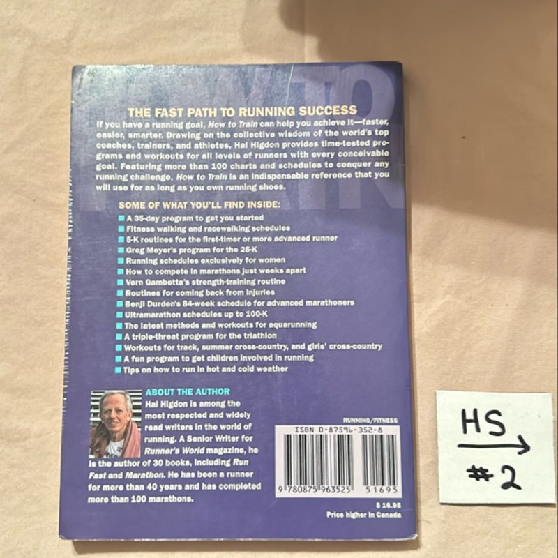 Hal Higdon Hal Higdon's How to Train: The Best Programs, Workouts, And Schedules For Runners Of All Ages