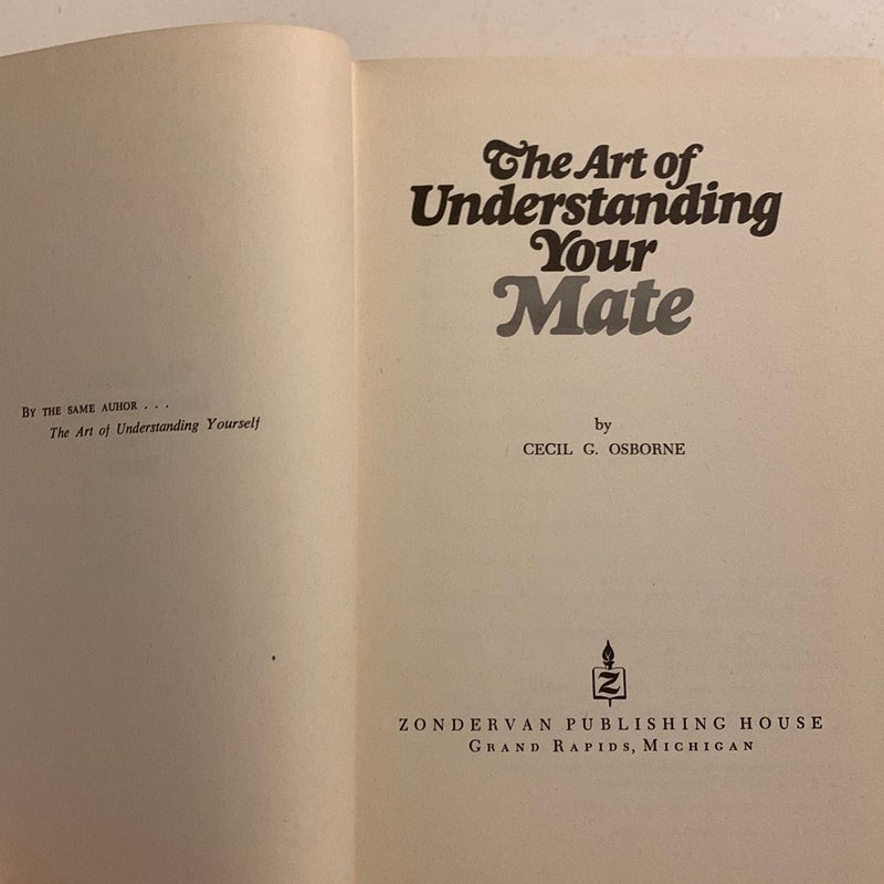 The Art of Understanding Your Mate 