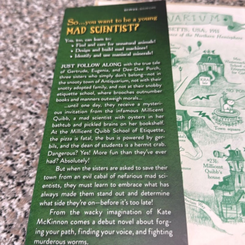 The Millicent Quibb School of Etiquette for Young Ladies of Mad Science