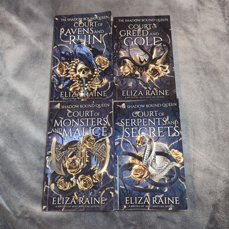 The Shadow Bound Queen series (set of 4)