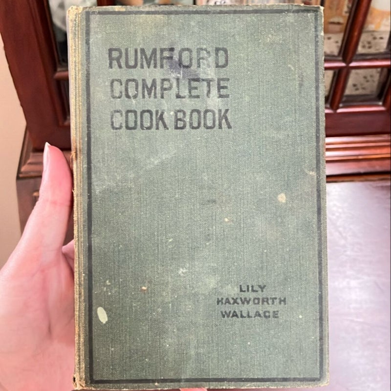 The Rumford Complete Cook Book