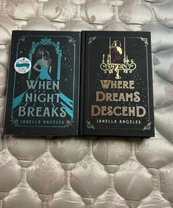 Owlcrate special edition of Where Dreams Descend and When Night Breaks