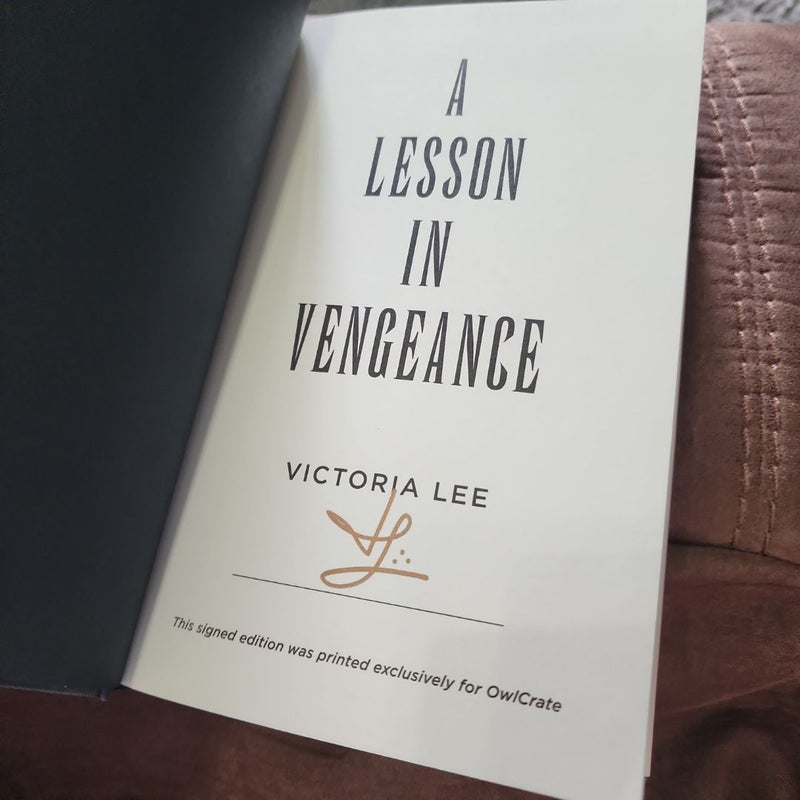 A Lesson in Vengeance 