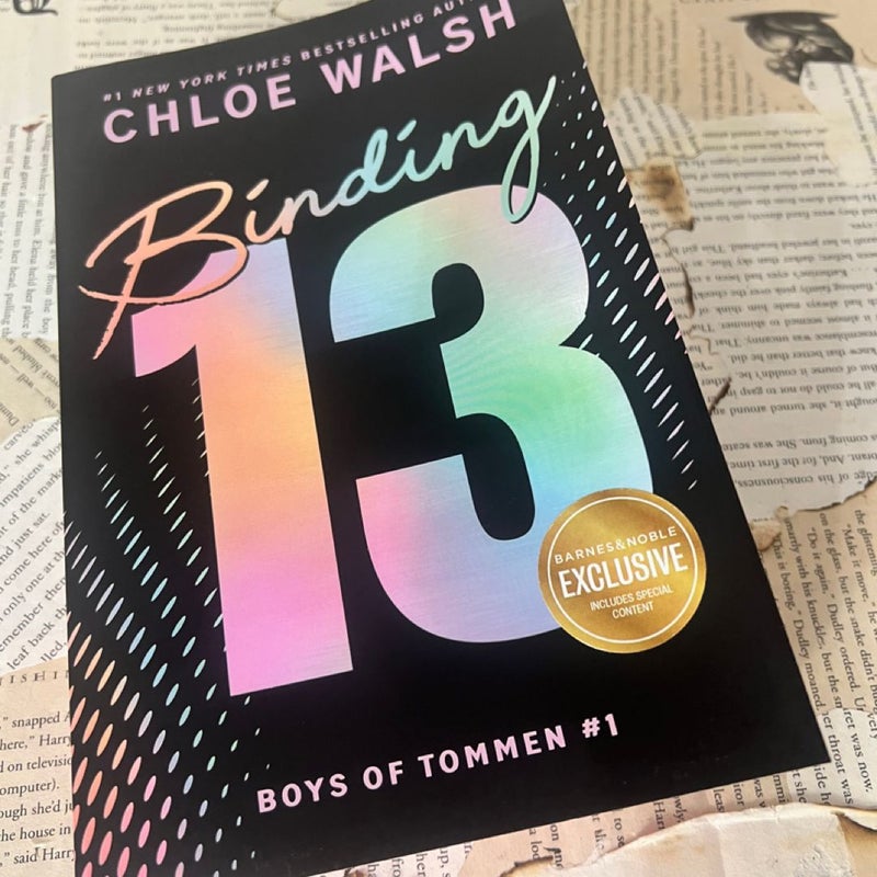 Binding 13 Barnes and noble special edition Chloe Walsh