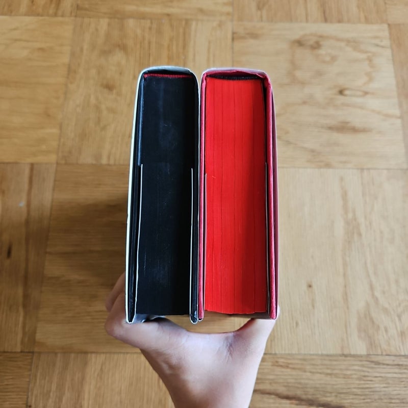 First Edition Six of Crows Duology with Sprayed Edges by Leigh Bardugo