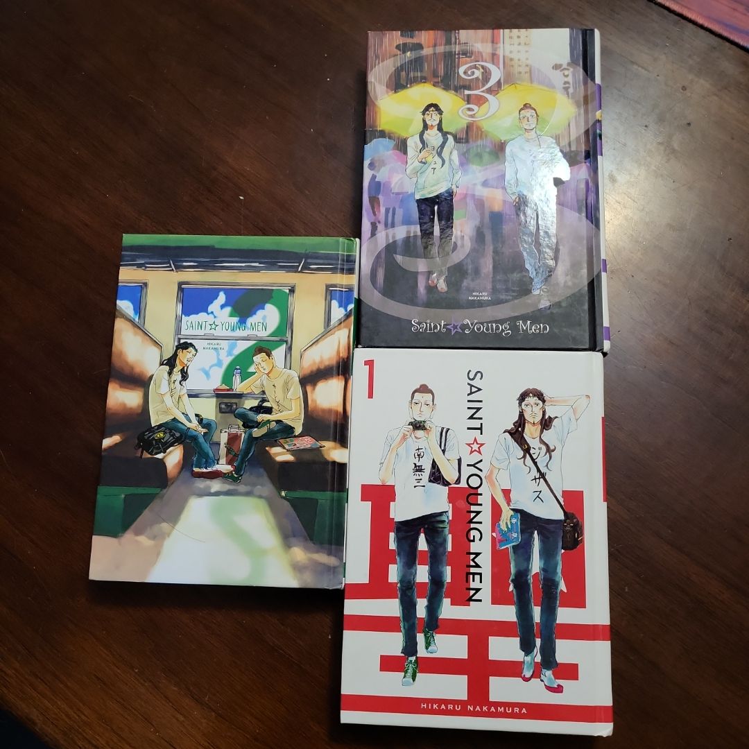 Saint Young Men Manga Omnibus 1, 2 and 3 (Volumes. 1-6)