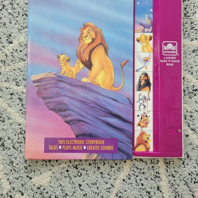 Golden Books Golden Sound Story Disney's The Lion King